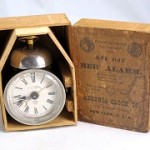 Ansonia Bee Alarm clock and original box.