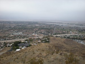 Araby Trail over looking Palm Springs and Coachella Valley