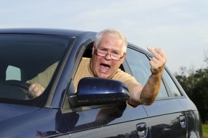 Mad consumer, disgruntled motorist, old angry white guy.