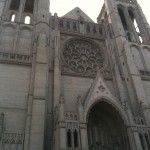 Grace Cathedral on top of Nob Hill San Francisco