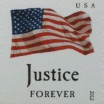 justice forever stamp