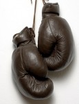 Stomach punch gloves