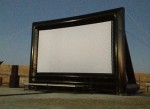 Inflatable screen