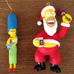 marge_homer_Simpsons_christmas_ornaments
