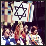 Jewish Pride at the Sacramento Pride Parade.