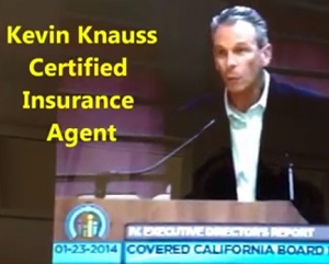 Kevin Knauss speaks at Covered California Board meeting