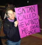 Satan called, he wants his signs back