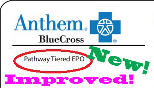 New and Improved Anthem EPO card will actually include the name of the network on the member card.
