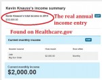 Healthcare.gov lets user override calculated monthly-annual amount.