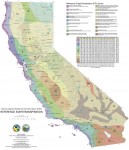 Evapotranspiration Map published by Department of Water Resources