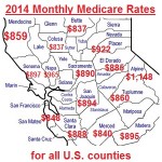 Medicare 2014 reimbursement rates to Medicare Advantage plans.