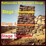 Could the historic Rattlesnake Bar bridge foundation be used as a drought gauge for Folsom Lake?
