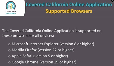 Supported browsers as of October 22, 2014.