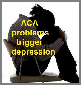 Numerous glitches with ACA health insurance is causing depression and thoughts of suicide for some people.