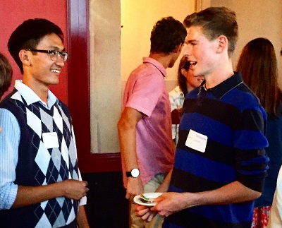 Northern California incoming Williams freshmen, Class of 2019, meet at the send off party in San Francisco.