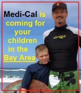 Children in the counties of San Mateo, San Francisco and Santa Clara may get booted off their parent's Covered California plan and forced into Medi-Cal because of higher income guidelines in these Bay Area counties.