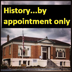 Previously public history books are now only available by appointment only at the Roseville Carnegie Library.