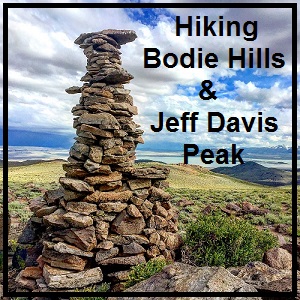 Hiking around the Bodie Hills and up to Jeff Davis Peak.