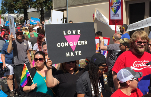 Love_conquers_hate_sign_LGBT_Pride_Verity_Protest