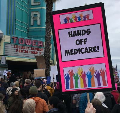 McClintock, Trump, Protest, Demonstration, Roseville, Placer, County, Women, Wall, Ban, Immigration, ACA, Healthcare, Insurance