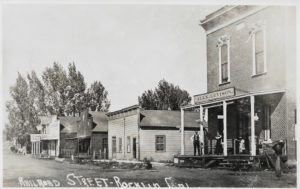 Railroad Street Rocklin, CA, 1914