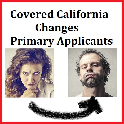 Change of health plan primary applicant