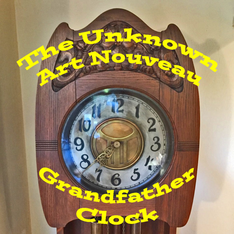 Unknown Art Nouveau Grandfather Clock