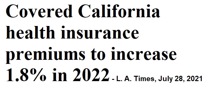 L. A. Times headline makes Covered California look great, but is also very misleading for consumers.