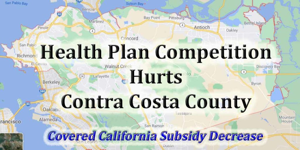 Bright HealthCare, a new health plan for Contra Costa County, will deflate the subsidies in 2022.