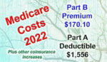 Higher Medicare premiums and deductibles for 2022.