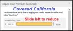 Adjusting your Covered California monthly subsidy.