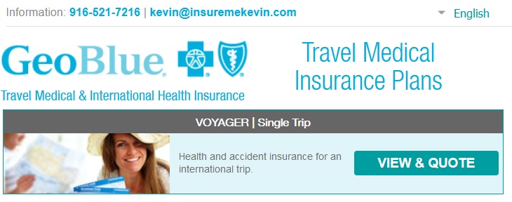 Single trip international travel with pre-existing conditions.
