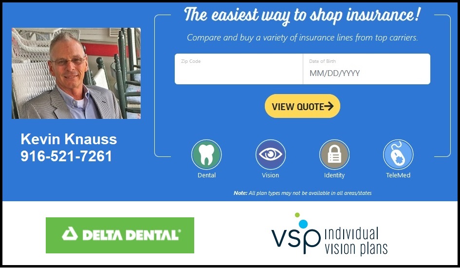 Individual and family Delta Dental and VSP vision plans.