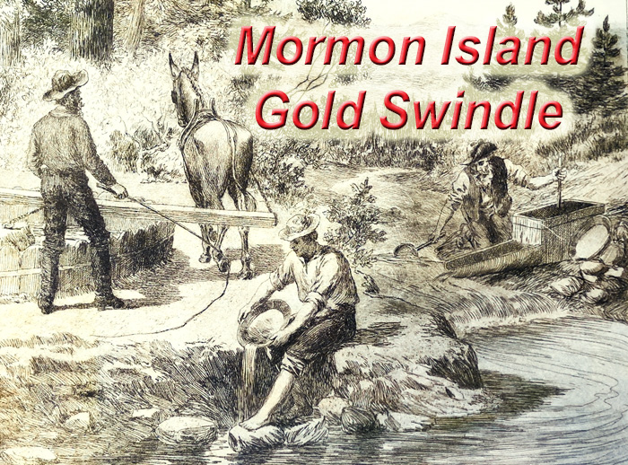 Amos Catlin alleges that Sebastian Visher swindled him out of 2 weeks worth of gold from the American River in 1849.