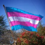 Transgender recognition and pride flag.