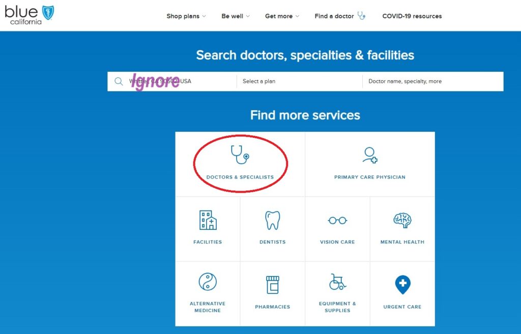 To confirm the network status of a doctor, visit the health plans website and select the Find a Doctor or Provider search tool.