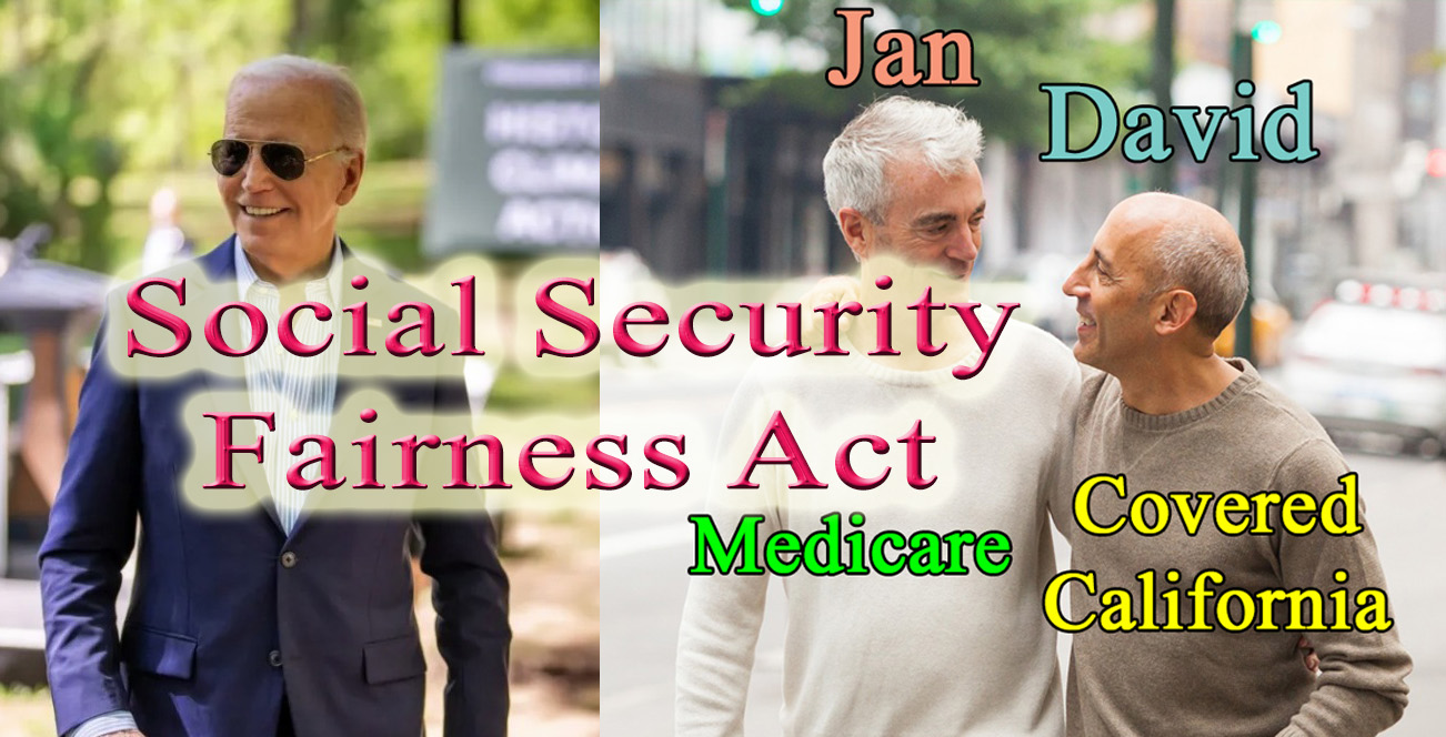 President Biden signed the Social Security Fairness Act which will boost the Social Security benefits.