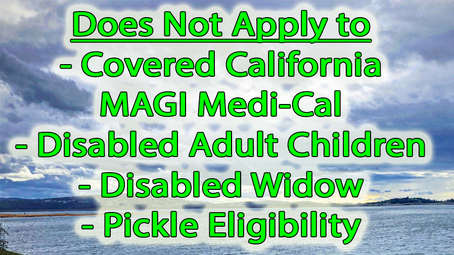 2026 asset limit does not apply to Covered California MAGI Medi-Cal.