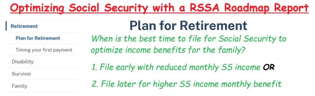 It can be confusing to know when is the best time to file for Social Security Retirement benefits.