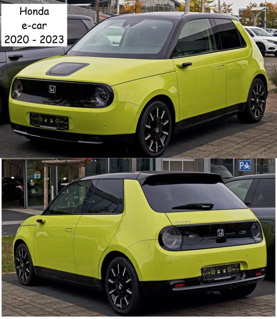 E-car from Honda seems to be the baby Prologue design.