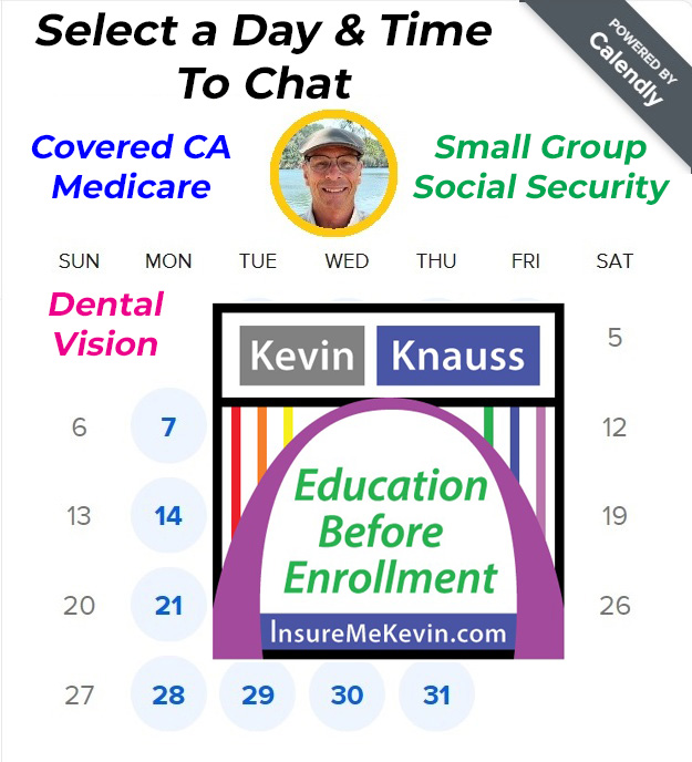 Appointment Calendar for Kevin Knauss