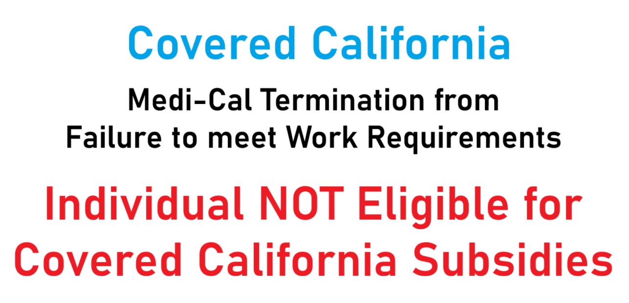Not Covered California eligible.
