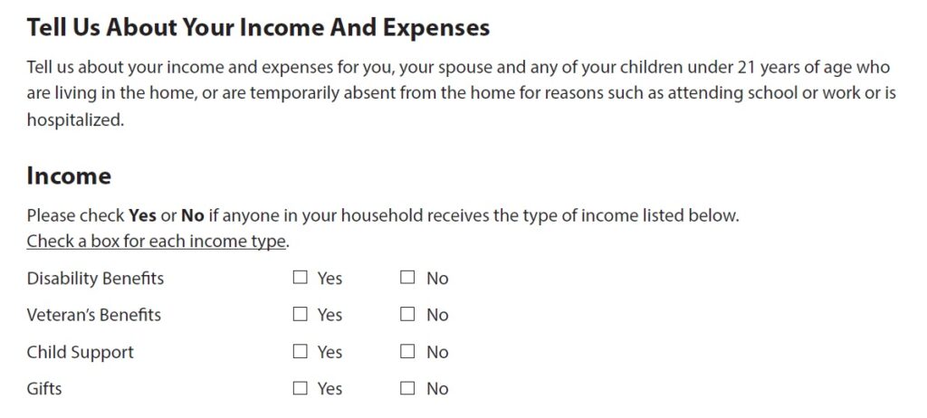 Additional income information.