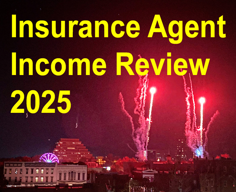 Kevin Knauss reviews his 2025 income from being an independent insurance agent.