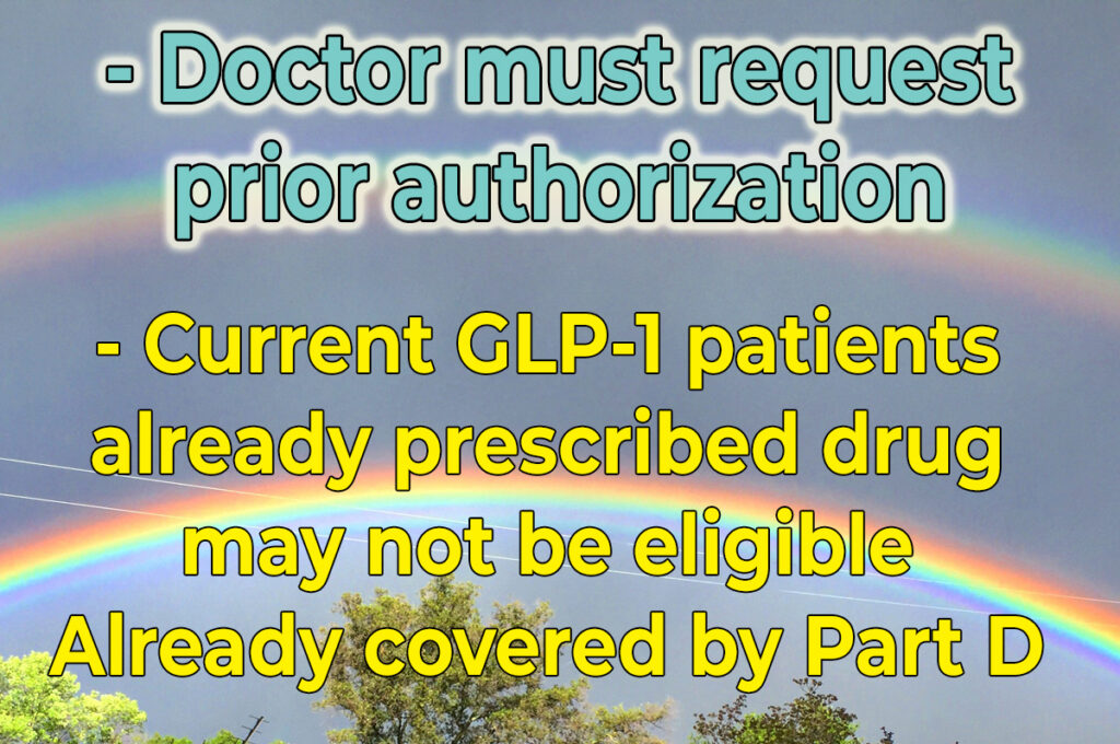 A physician must request prior authorization for the GLP-1 Bridge program for you.