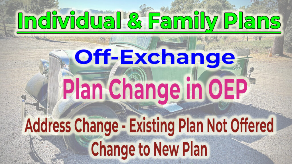 A change of address may allow you to enroll in a different health plan.