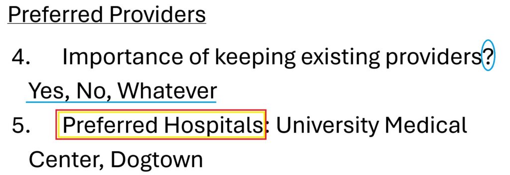 Is it important to keep current doctors?