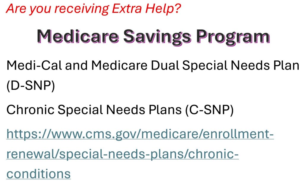 Are you eligible for Extra Help?