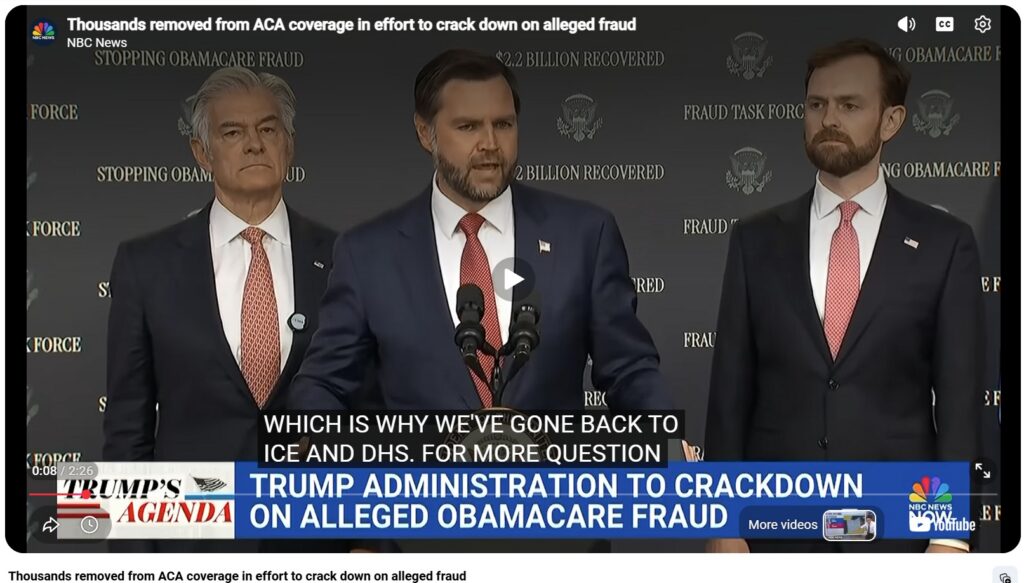 Dr. Oz an VP announce cancellations.