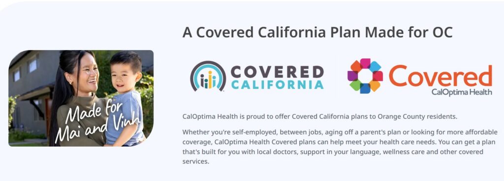 CalOptima Covered California